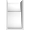 Ekena Millwork Standard Crestline Architectural Grade PVC Rafter Tail, 6"W x 10"H X 12"L RFTP06X10X12CRE - alternate 3